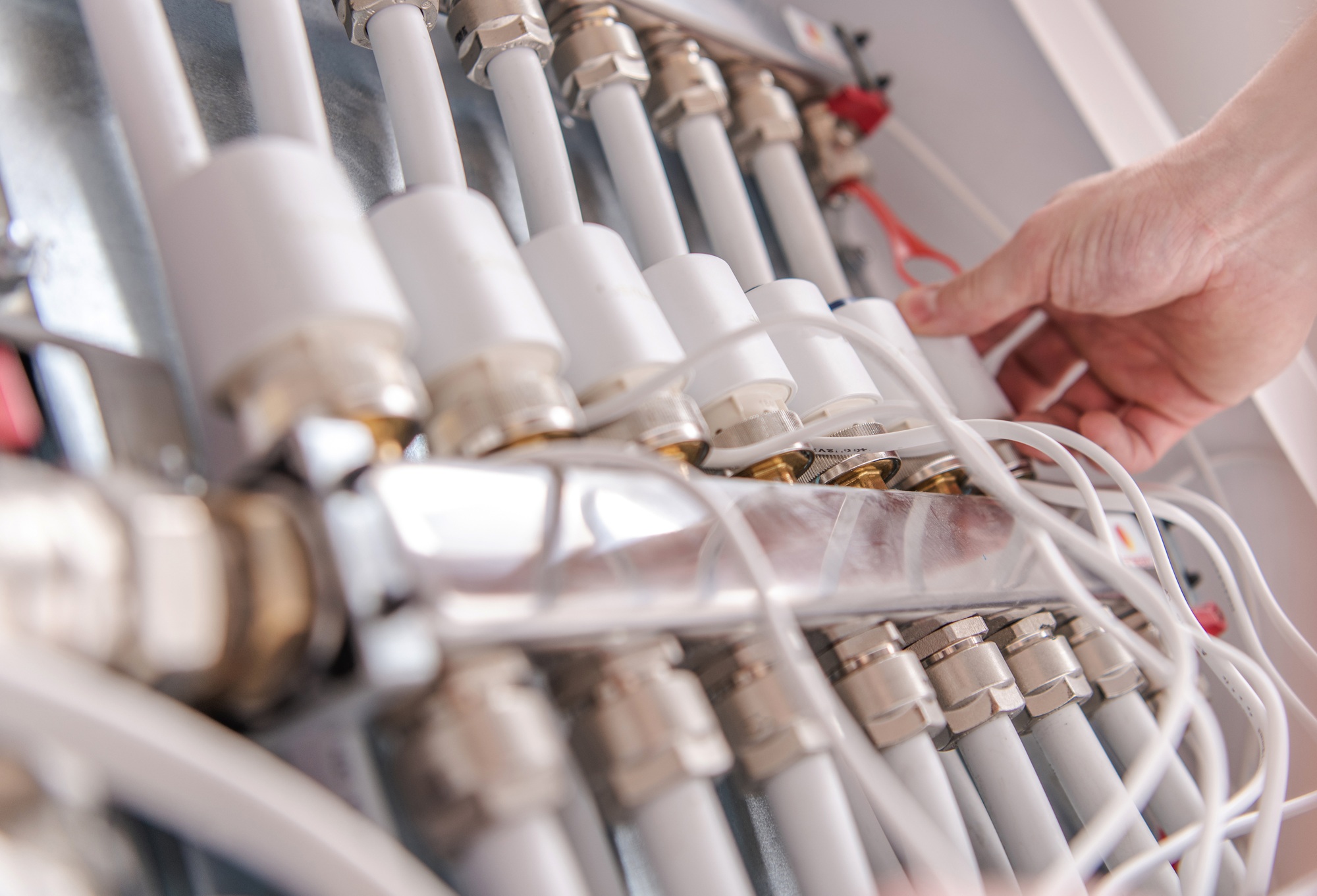 Home Water Heating Valves Adjusting